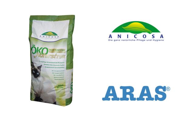 Litière naturelle DeLuxe ECO Anicosa 30 lt