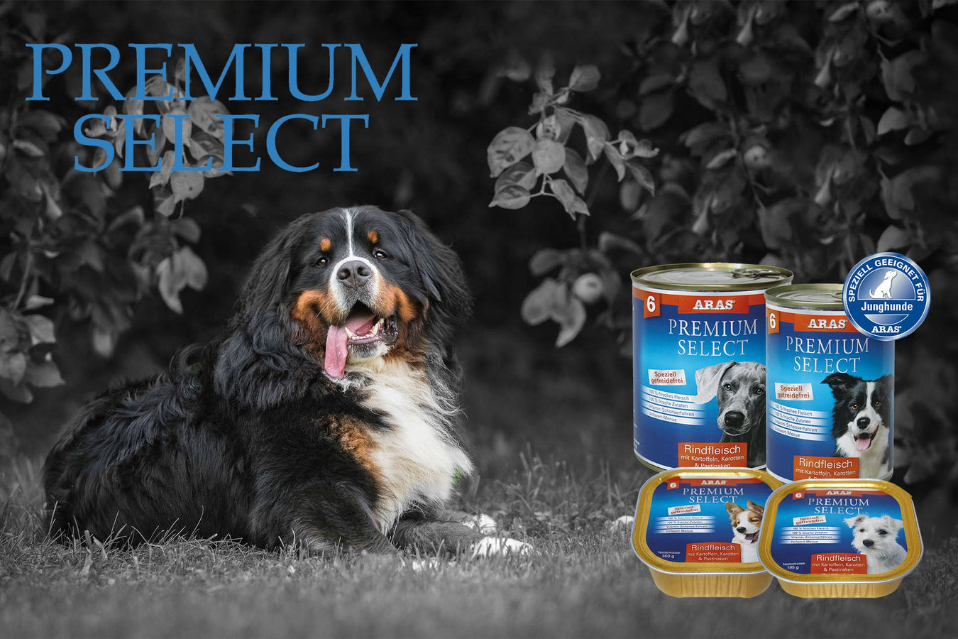 ARAS Nassfutter Hund, Premium Select